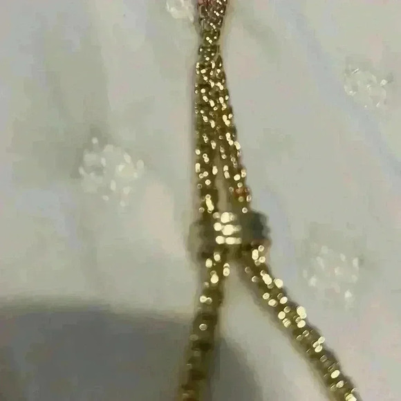 Goldtone tassel necklace - Picture 3 of 5